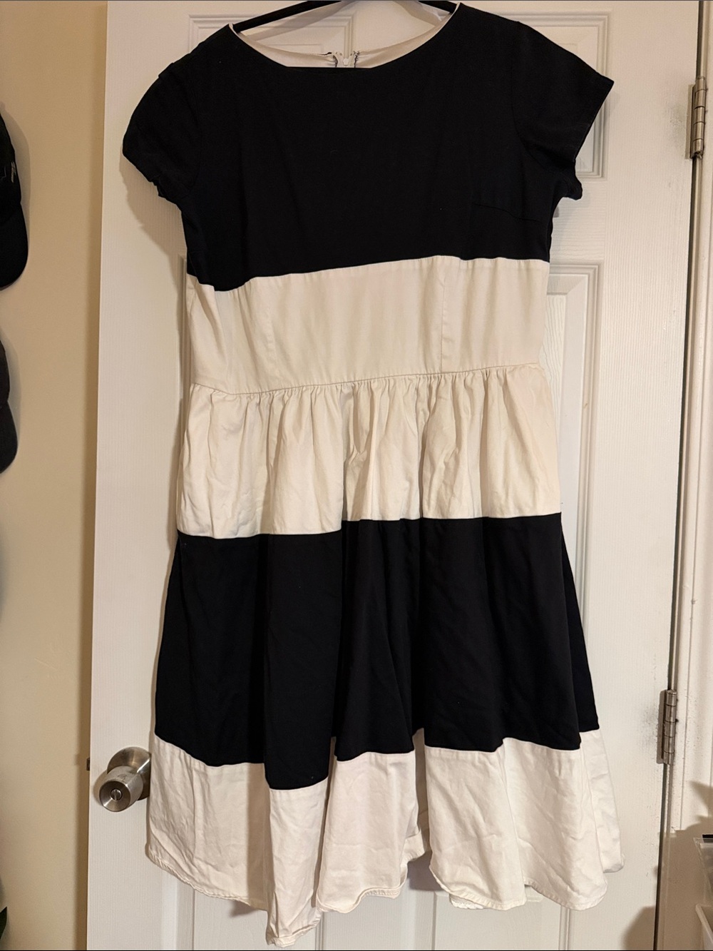 Pinup Couture Amanda Dress in Black & White